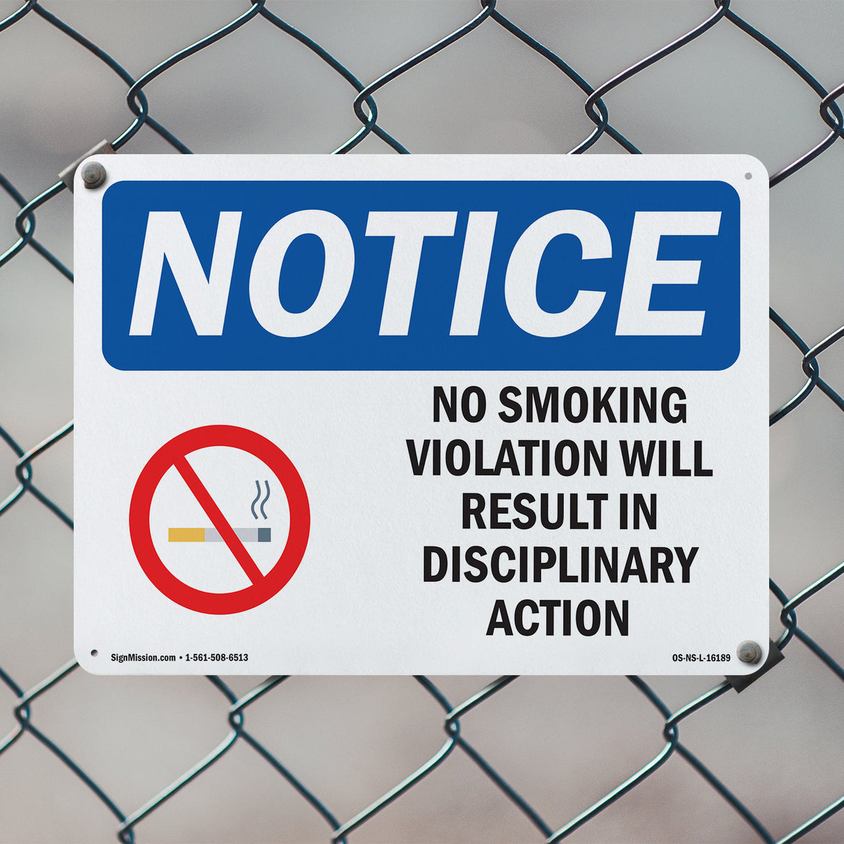 No Smoking Violation