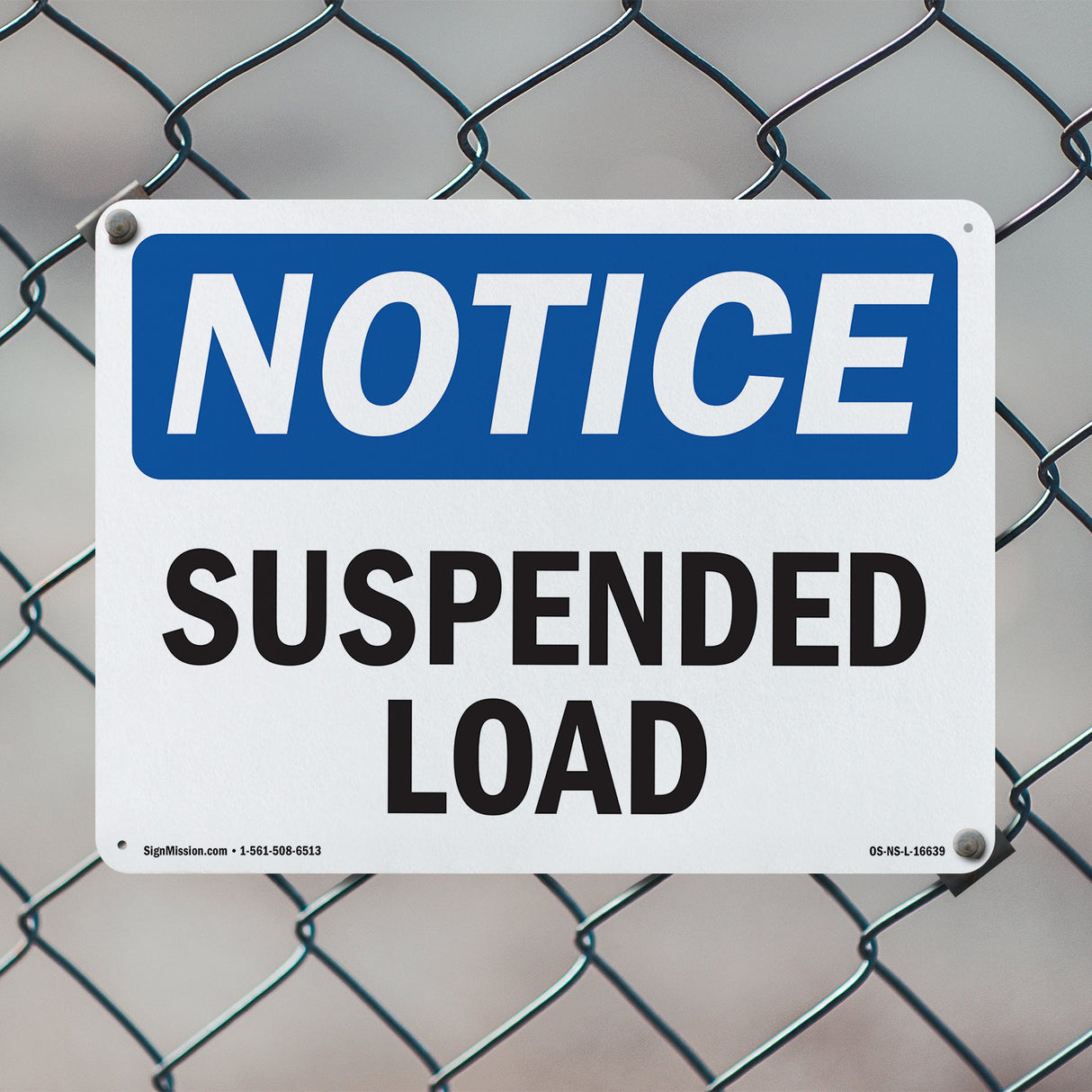 NOTICE Suspended Load