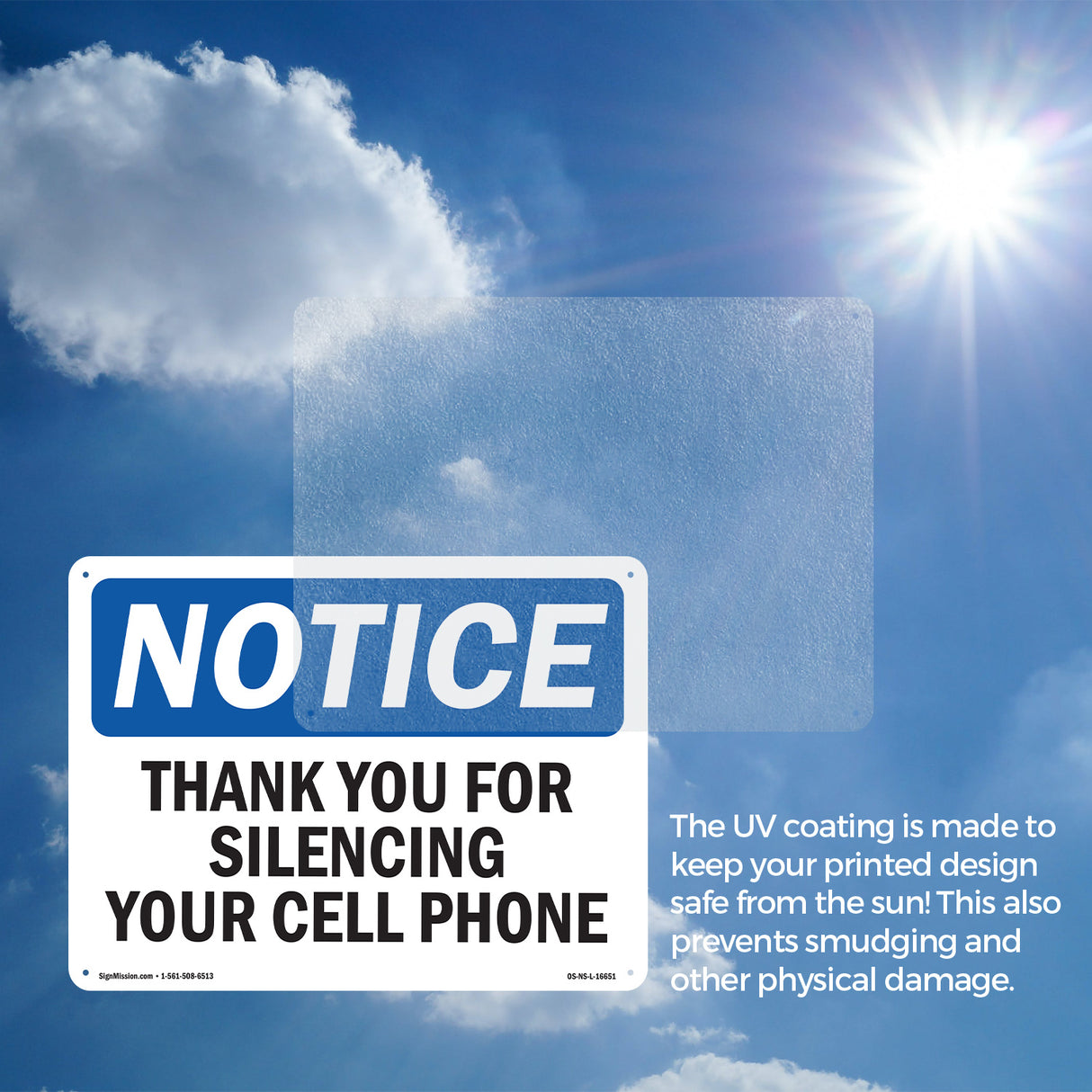 NOTICE Thank You For Silencing Cell Phone