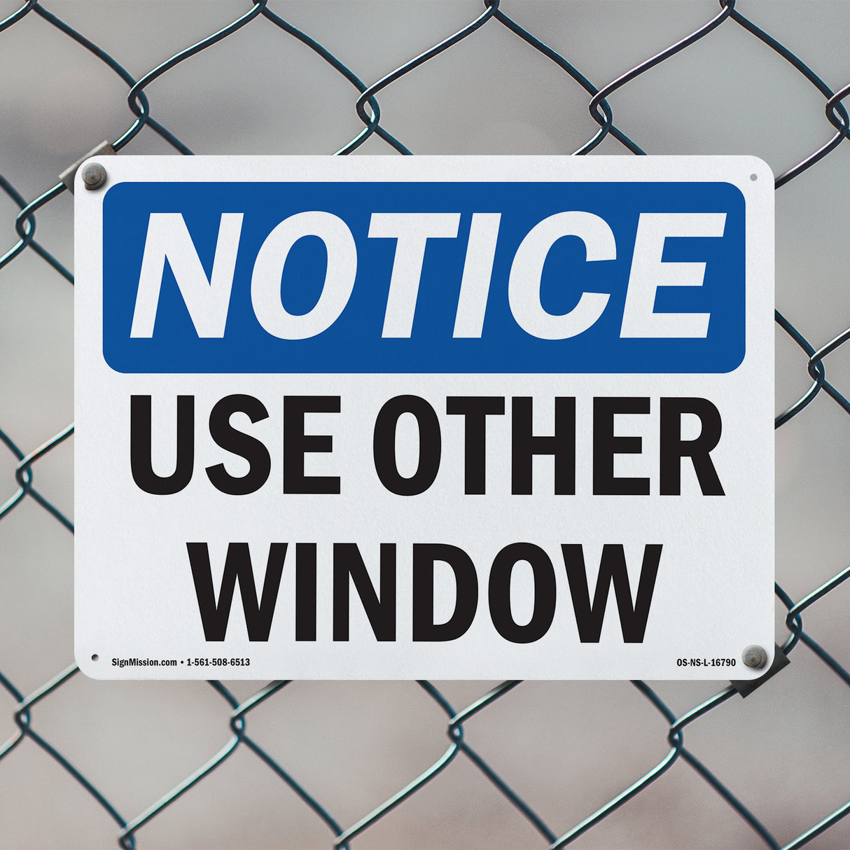NOTICE Use Other Window