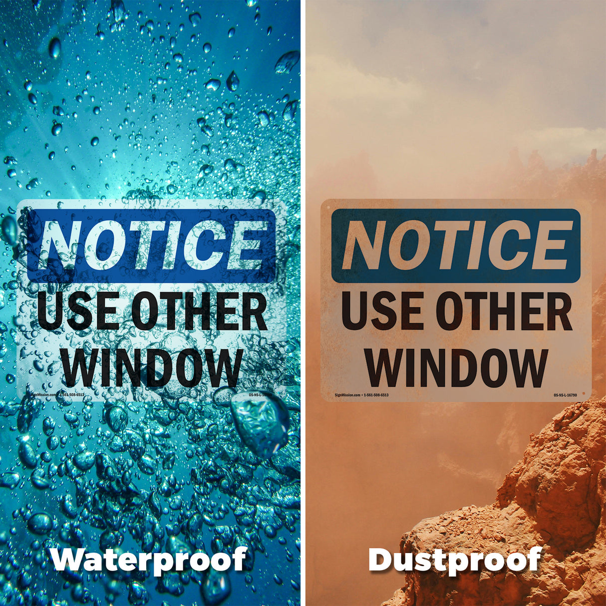 NOTICE Use Other Window