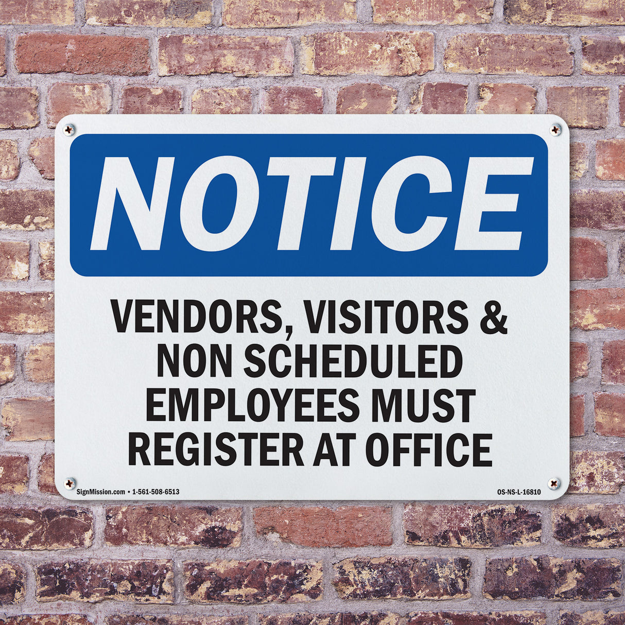 NOTICE Non-Scheduled Employees Must Register