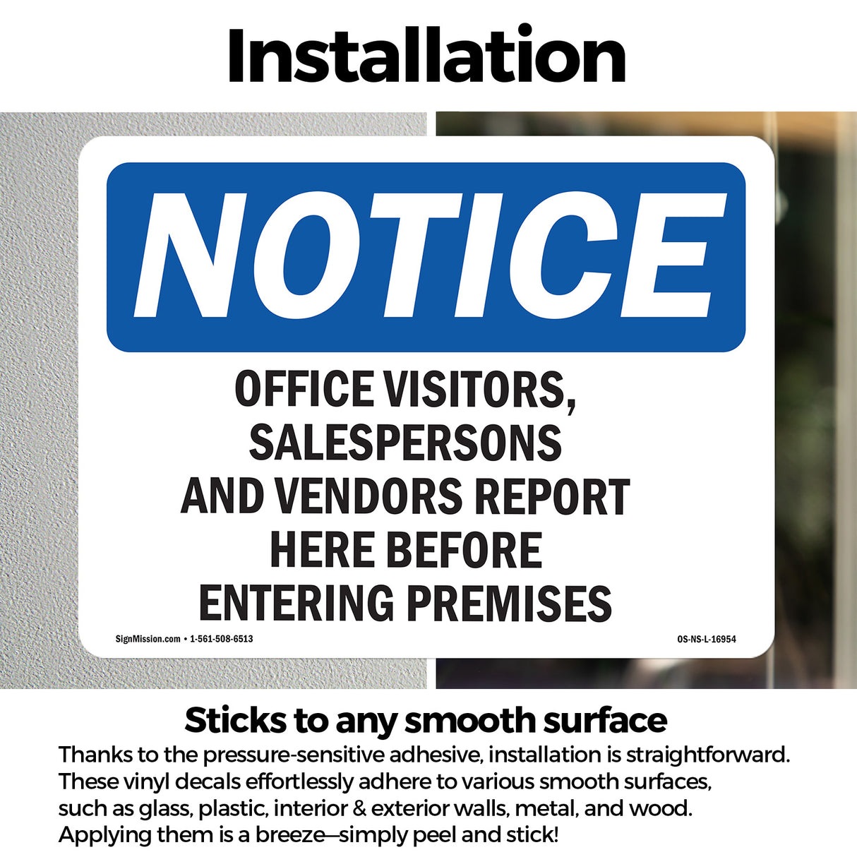 Office Visitors, Salespersons And Vendors