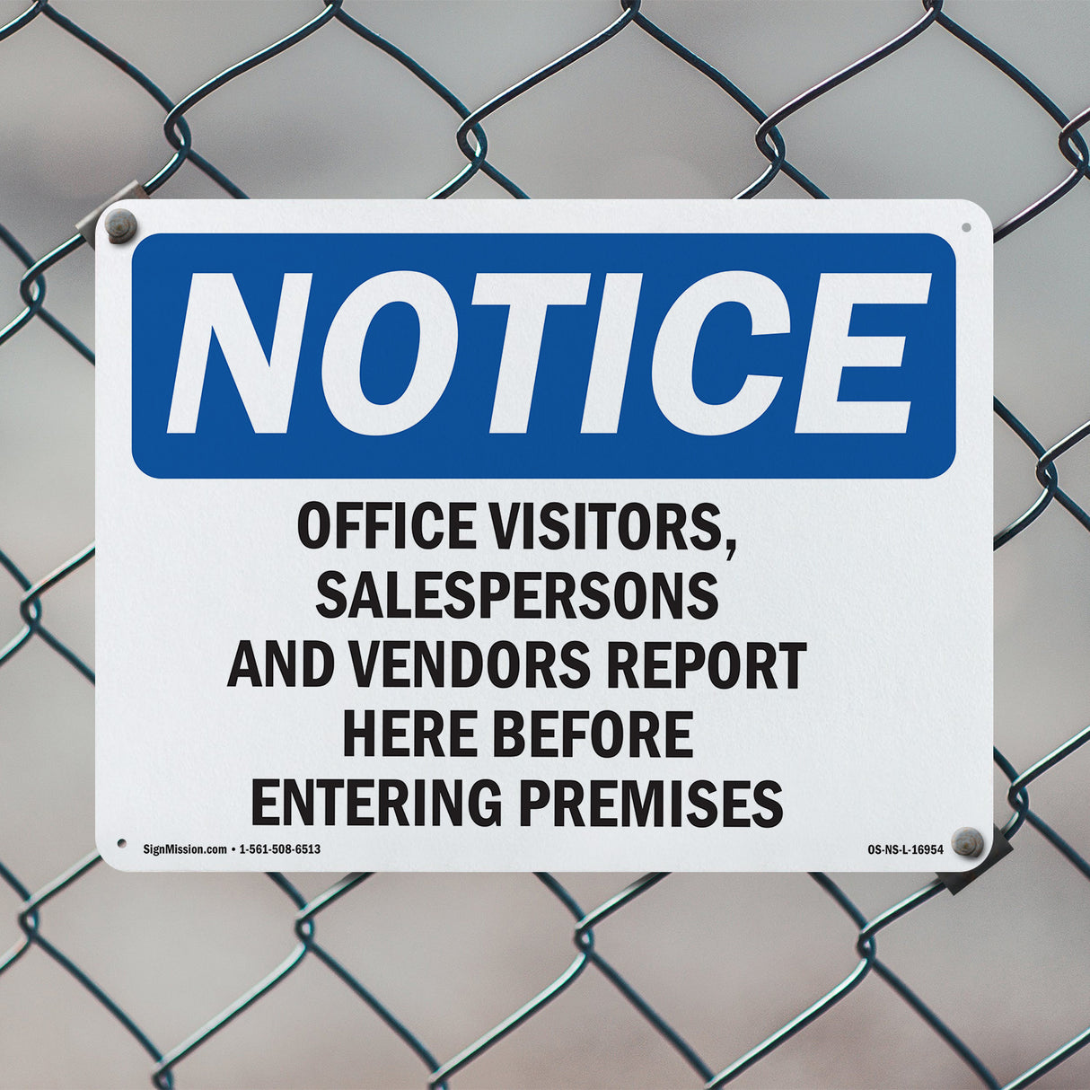 Office Visitors, Salespersons And Vendors
