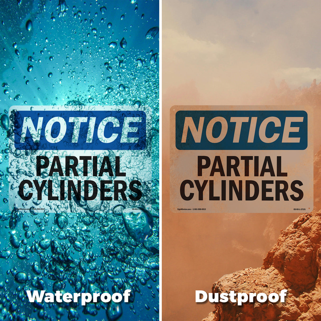 Partial Cylinders