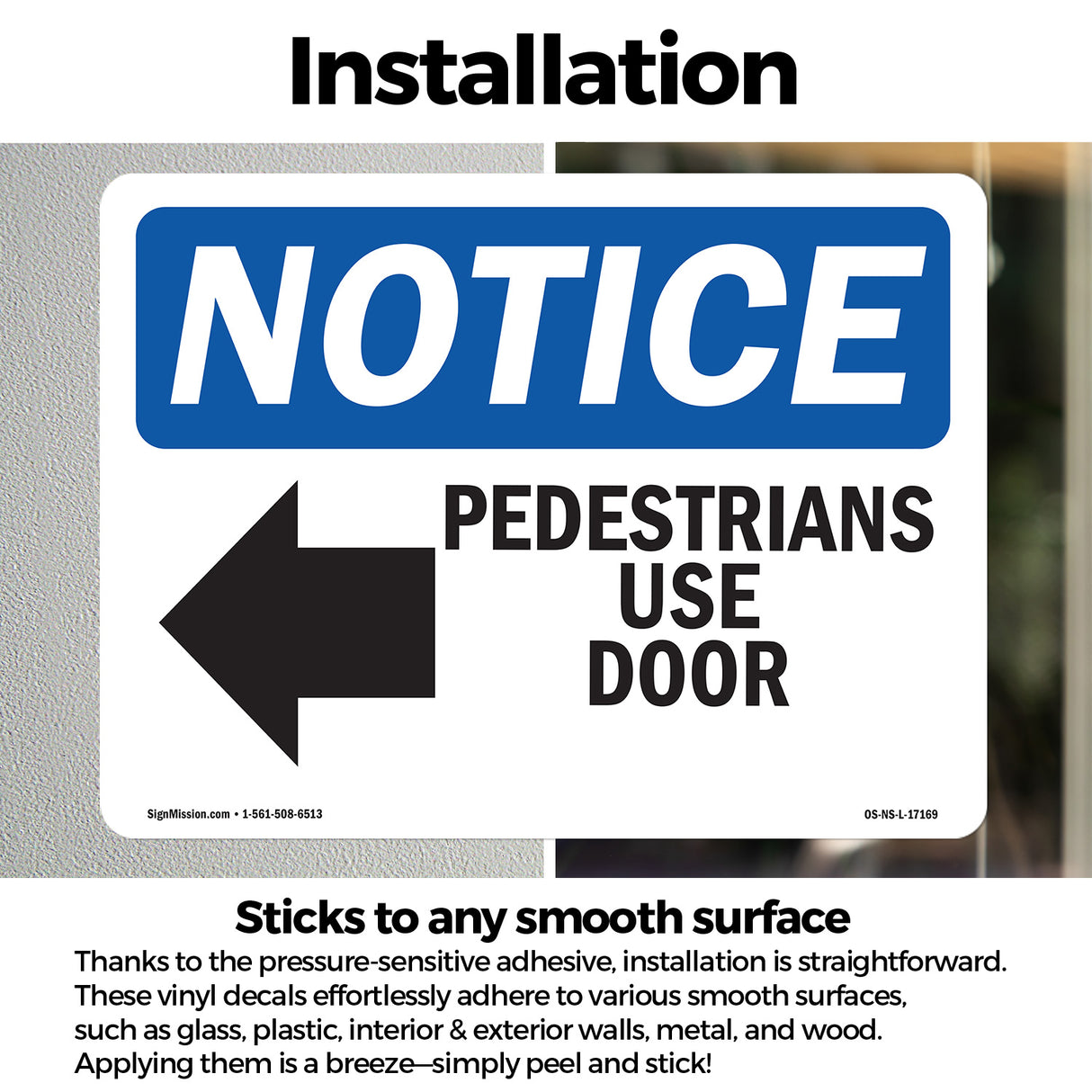 Pedestrians Use Door