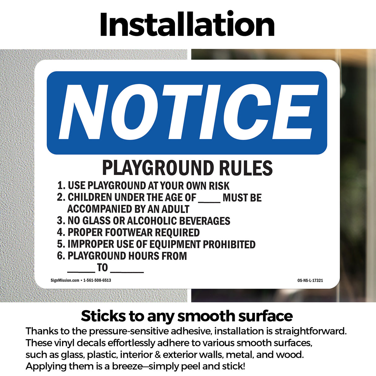 Playground Rules 1. Use Playground At Your