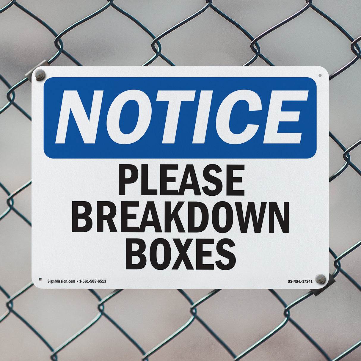 Please Breakdown Boxes