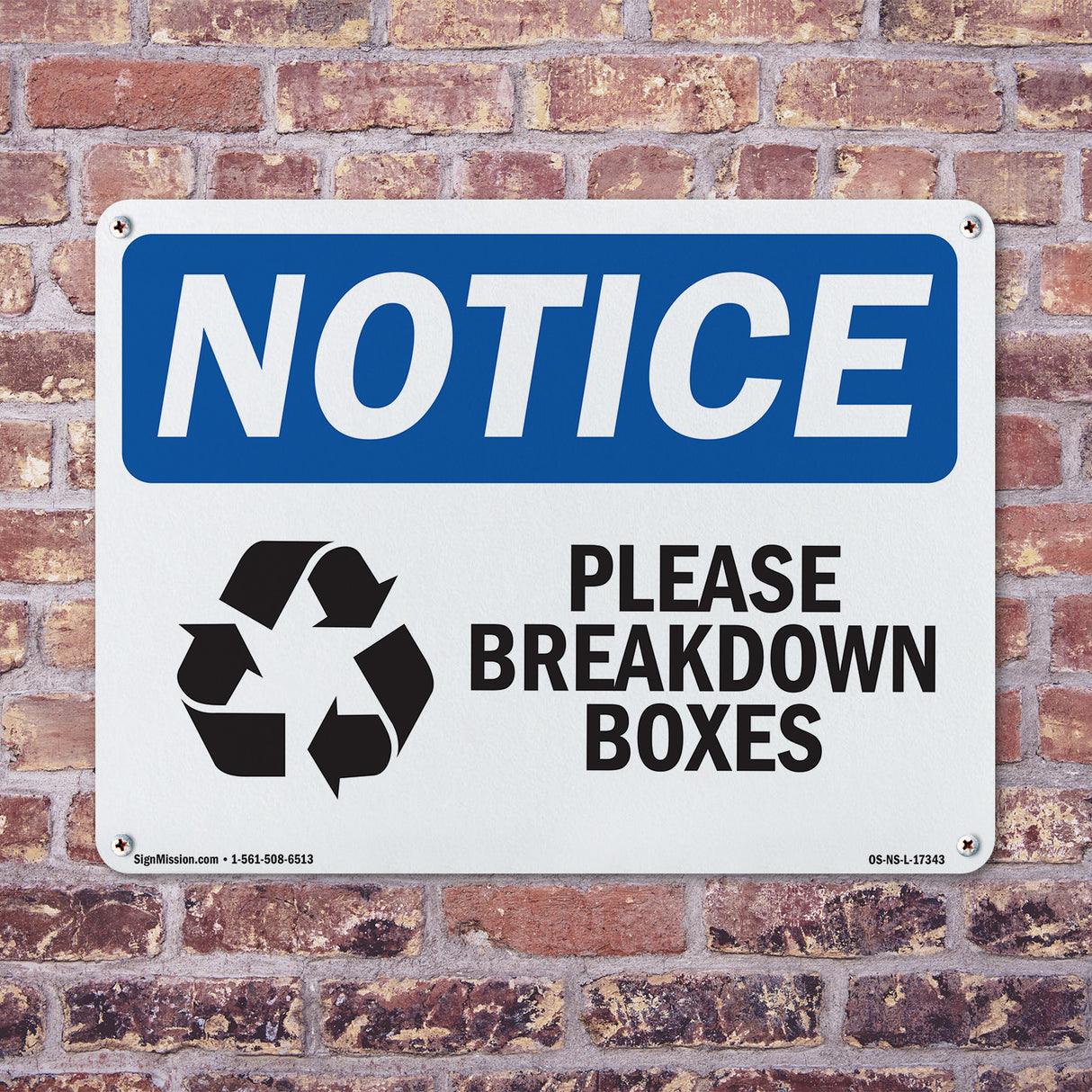 Please Breakdown Boxes