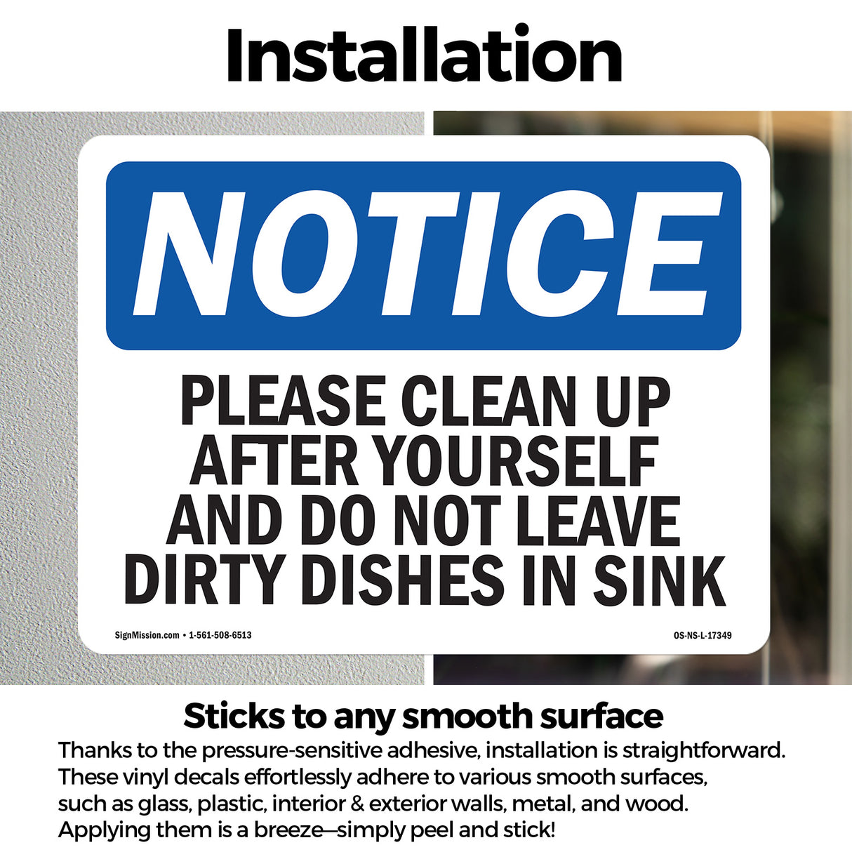 Please Clean Up After Yourself And Do Not