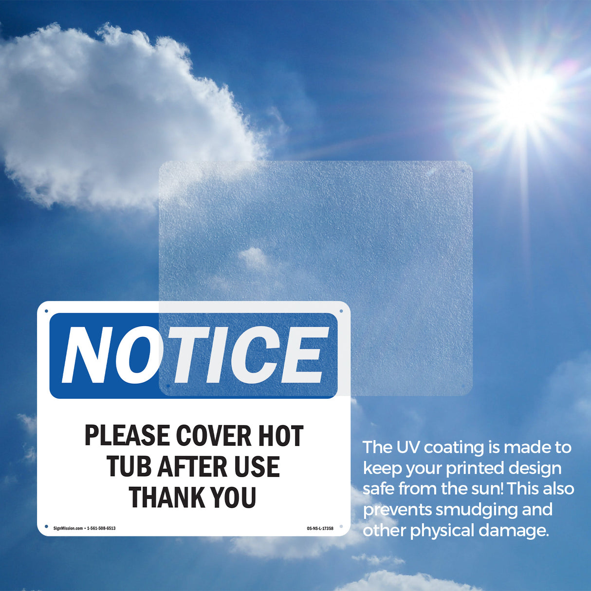 Please Cover Hot Tub After Use Thank You