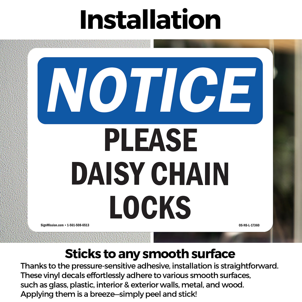 Please Daisy Chain Locks