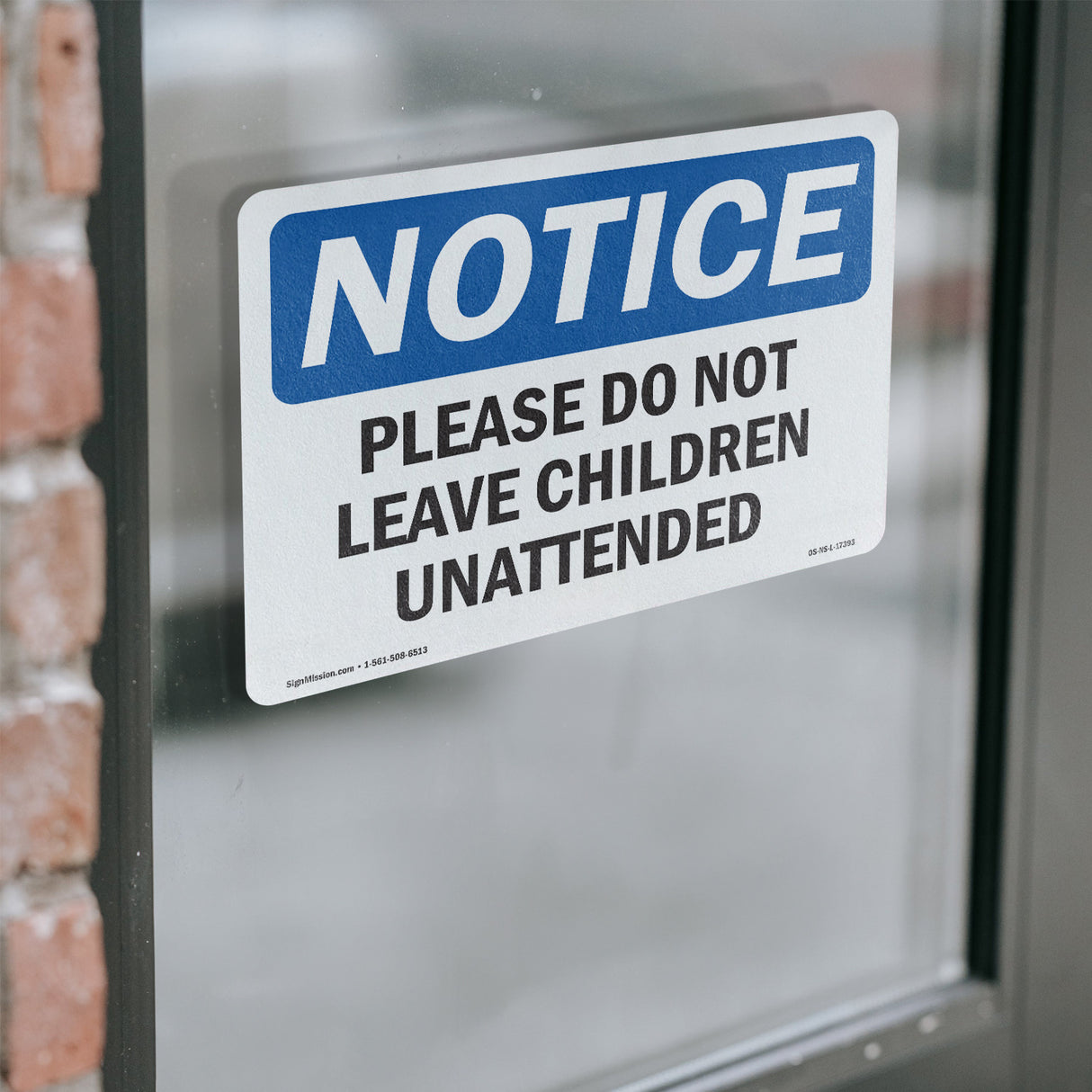 Please Do Not Leave Children Unattended