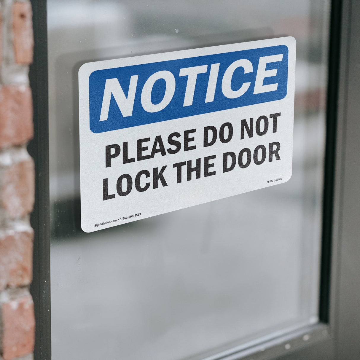 Please Do Not Lock The Door
