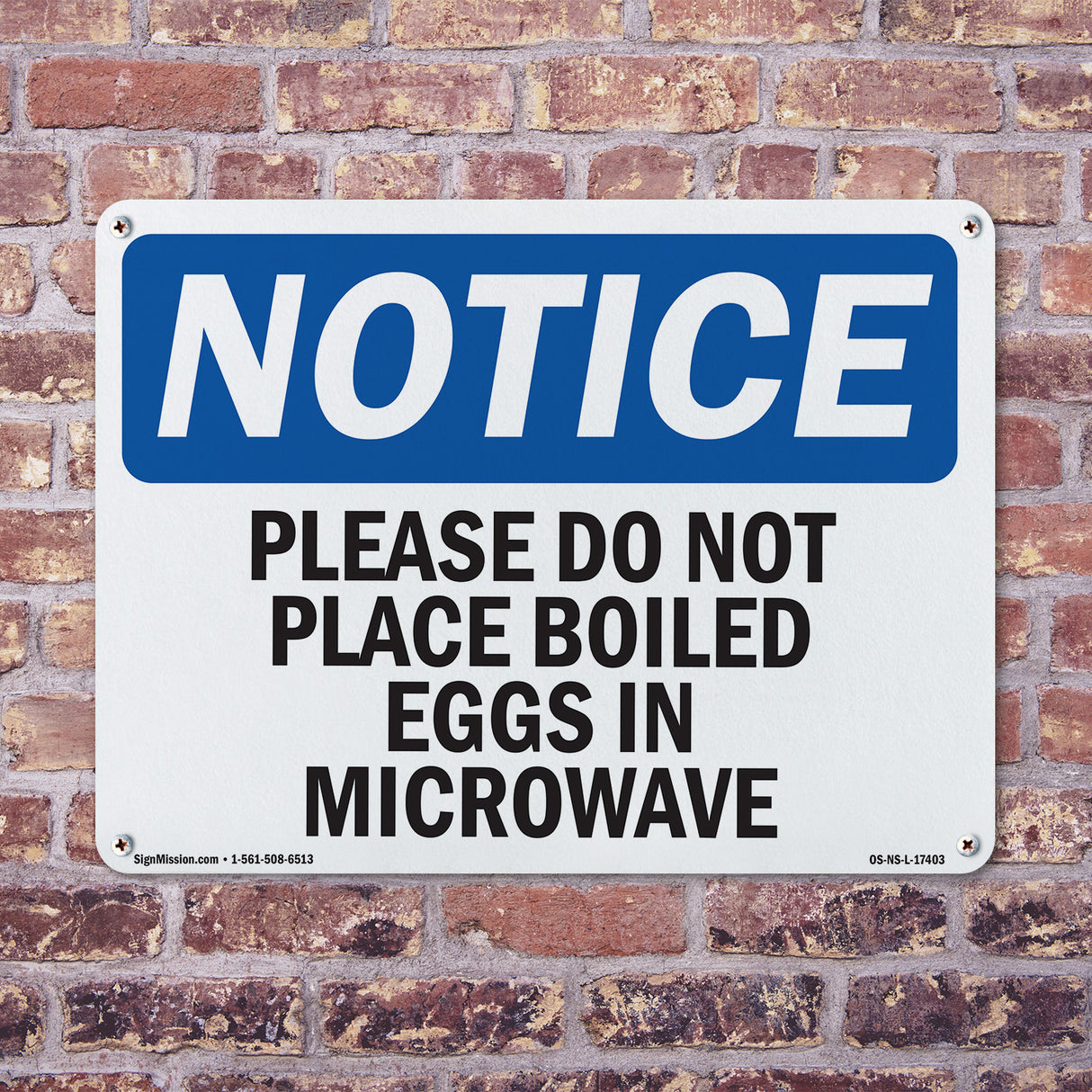Please Do Not Place Boiled Eggs In Microwave