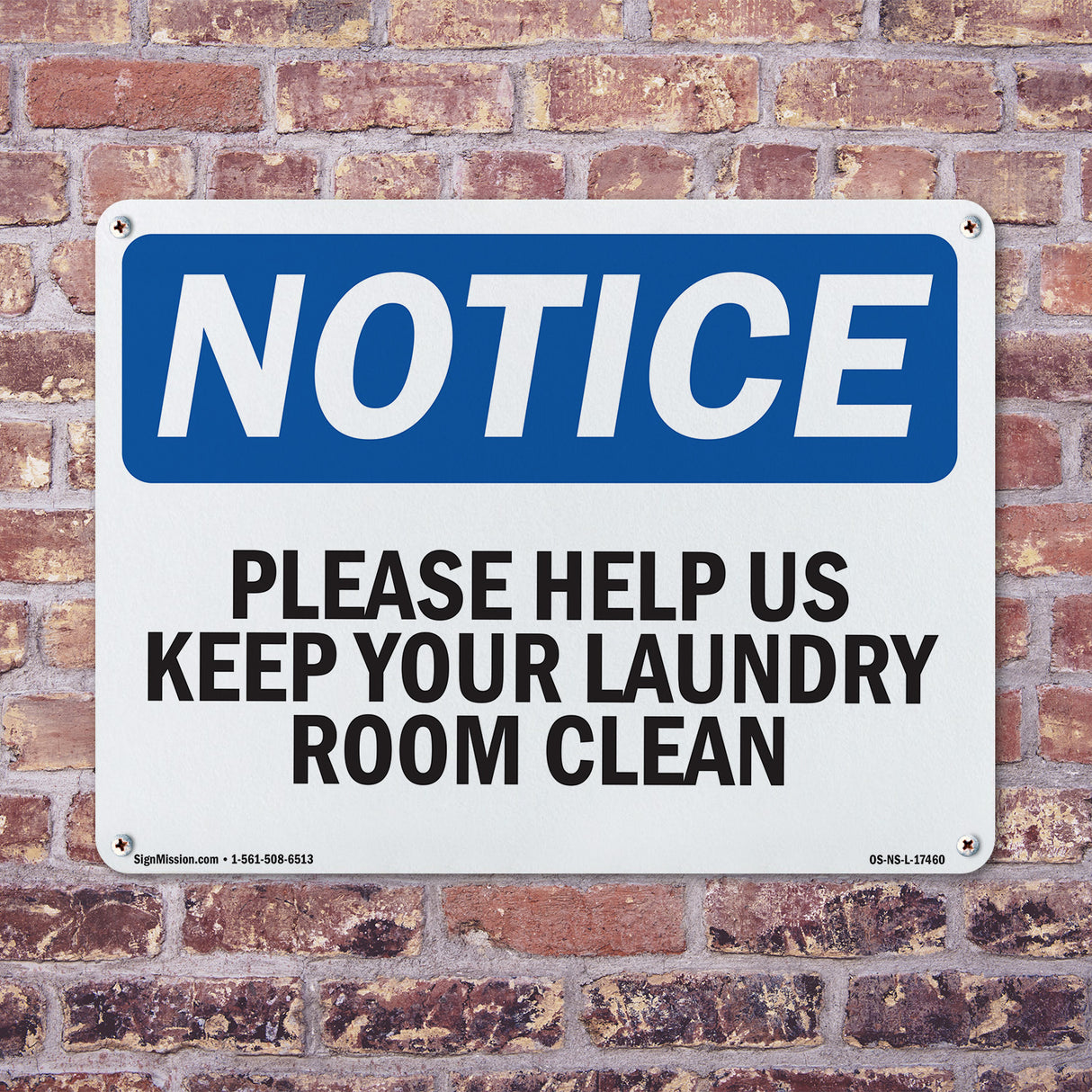 Please Help Us Keep Your Laundry Room Clean