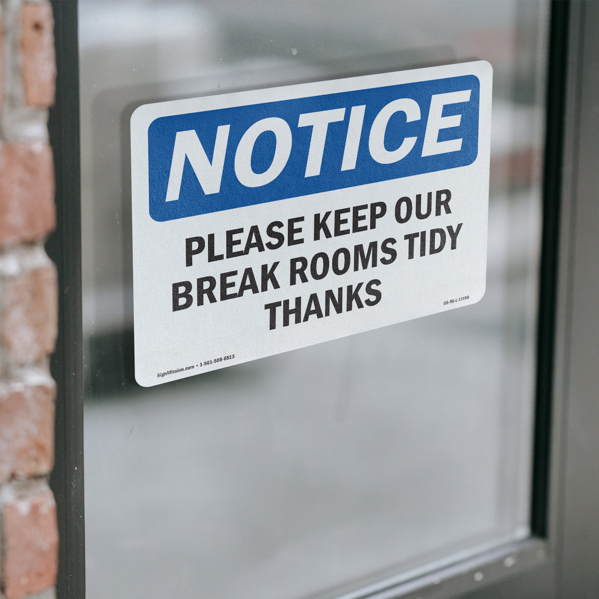 Please Keep Our Break Room Tidy Thanks