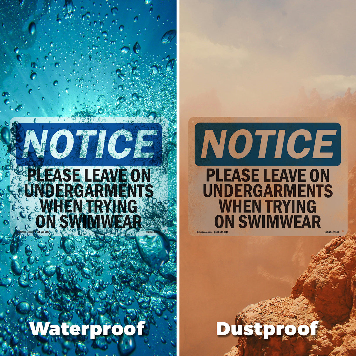 Please Leave On Undergarments