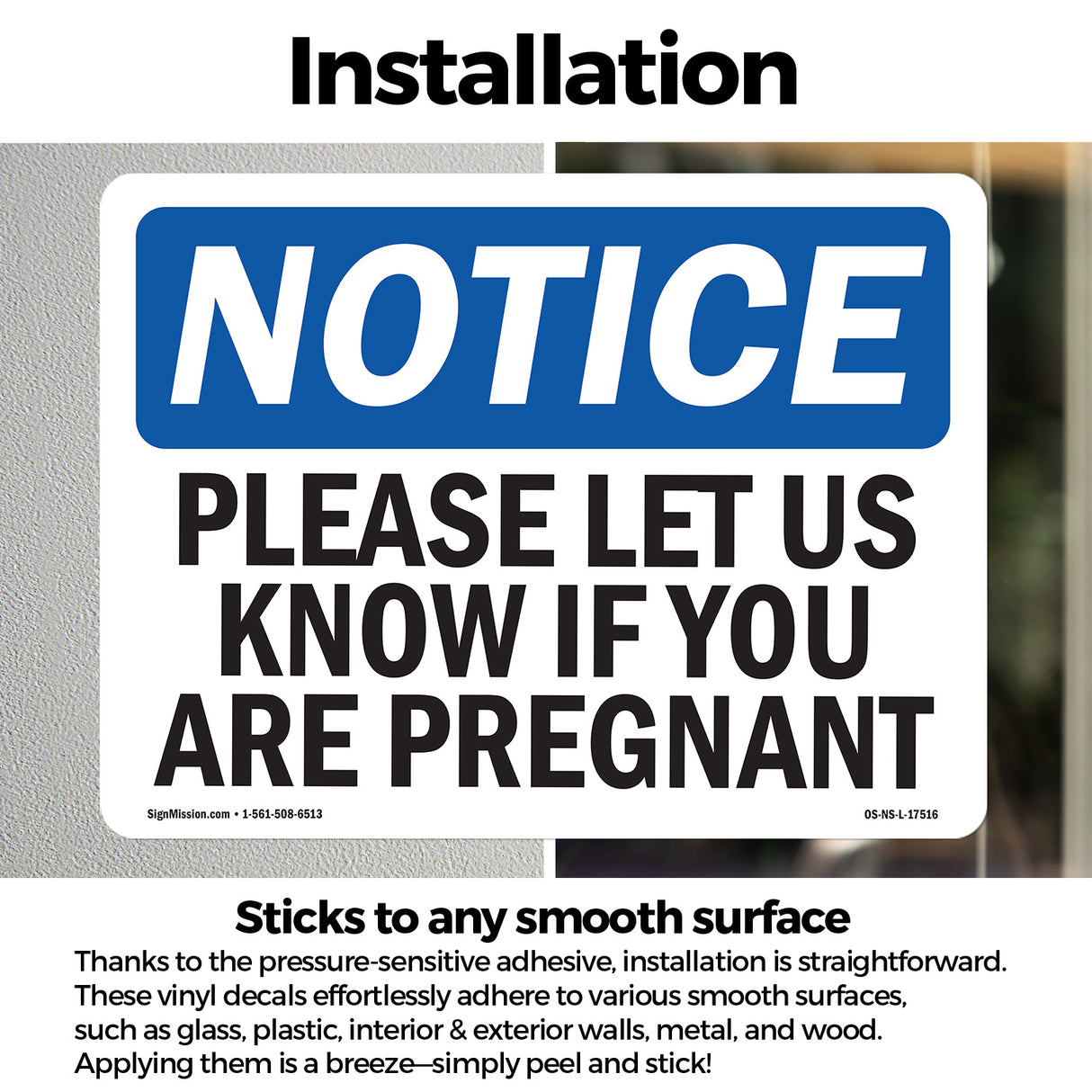 Please Let Us Know If You Are Pregnant