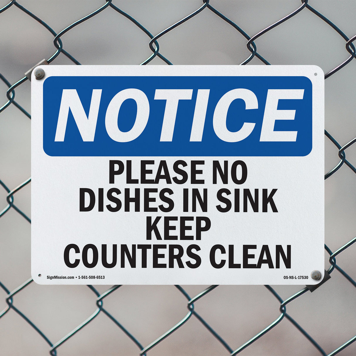 Please No Dishes In Sink Keep Counters Clean