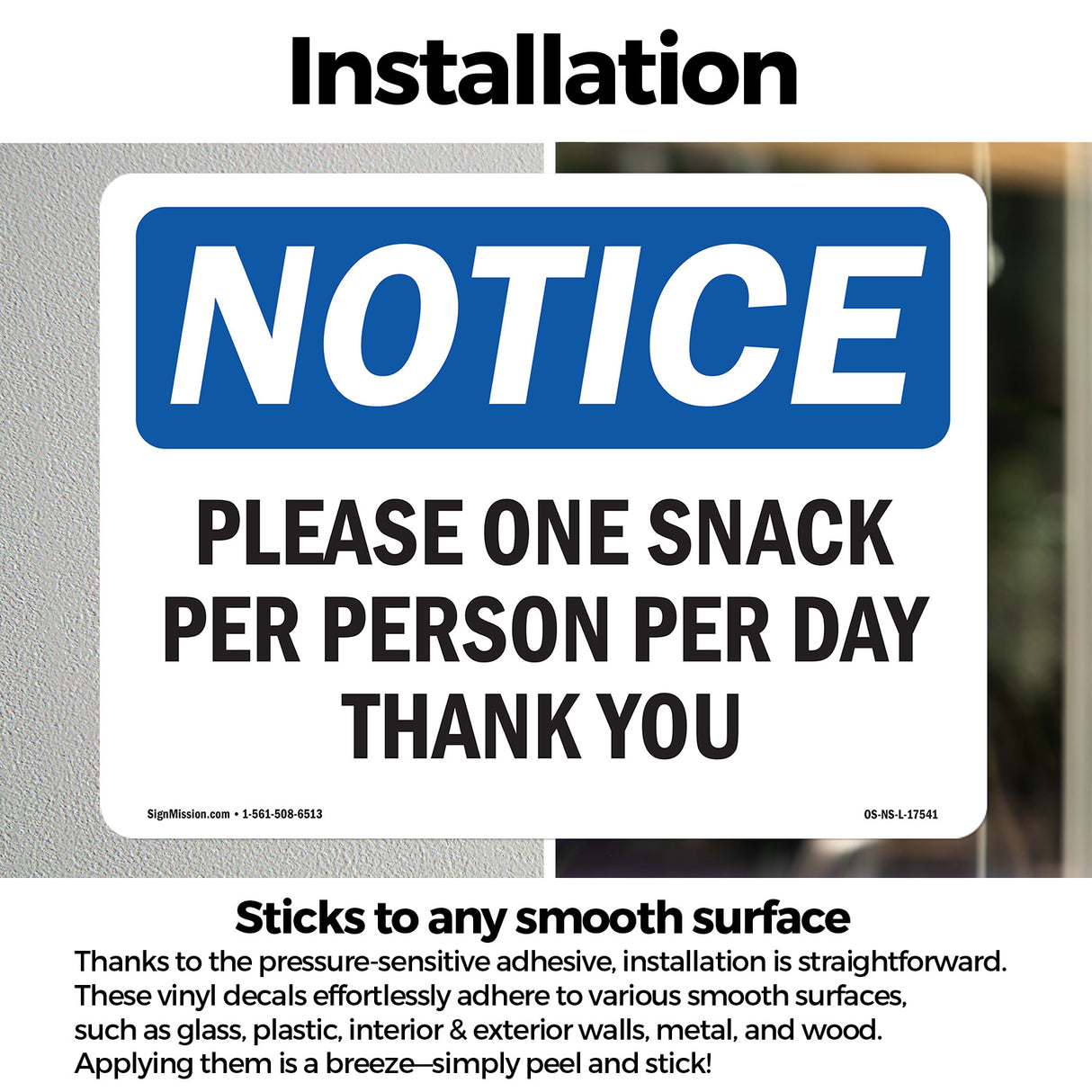 Please One Snack Per Person Per Day Thank You