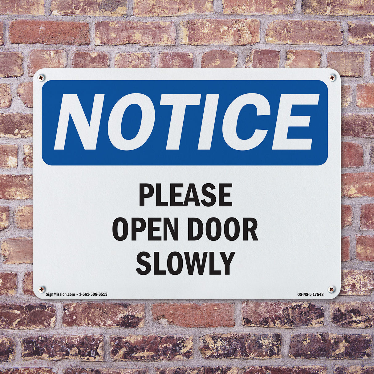 Please Open Door Slowly