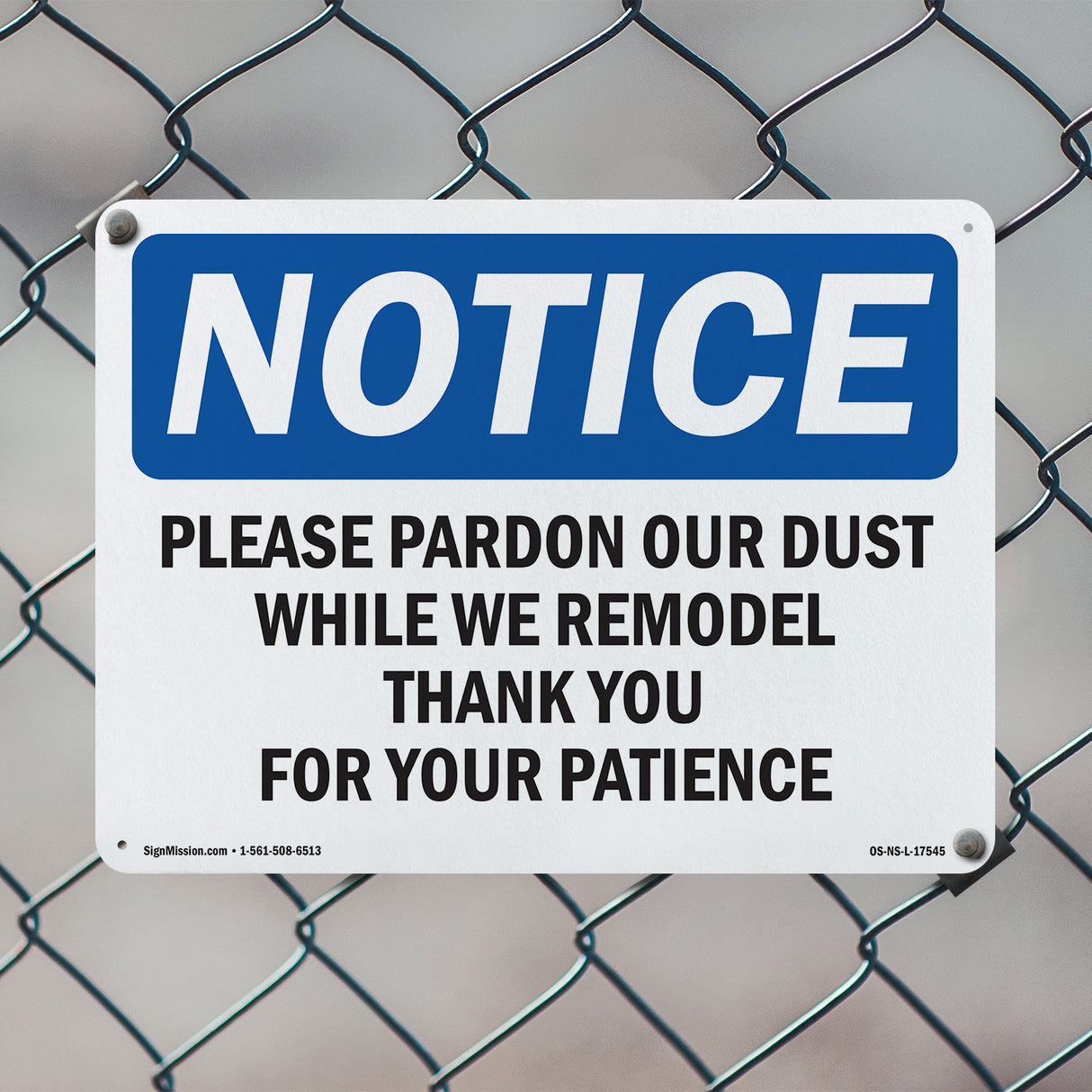 Please Pardon Our Dust While We Remodel