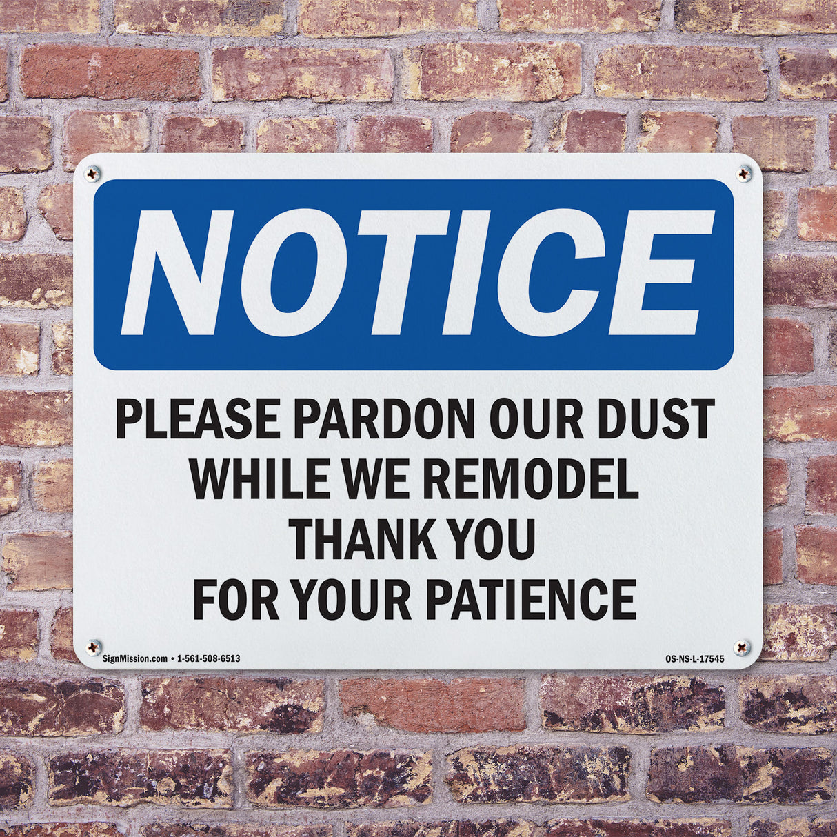 Please Pardon Our Dust While We Remodel