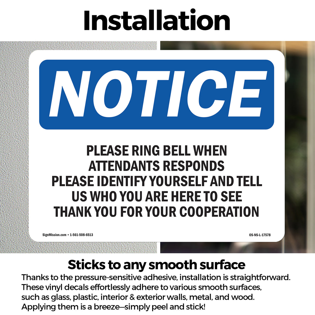 Please Ring Bell When Attendant Responds