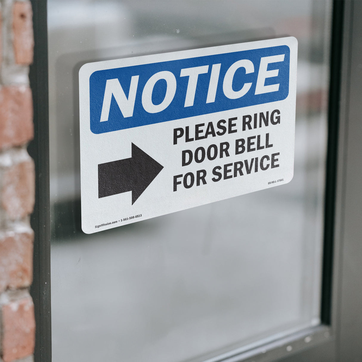 Please Ring Door Bell For Service