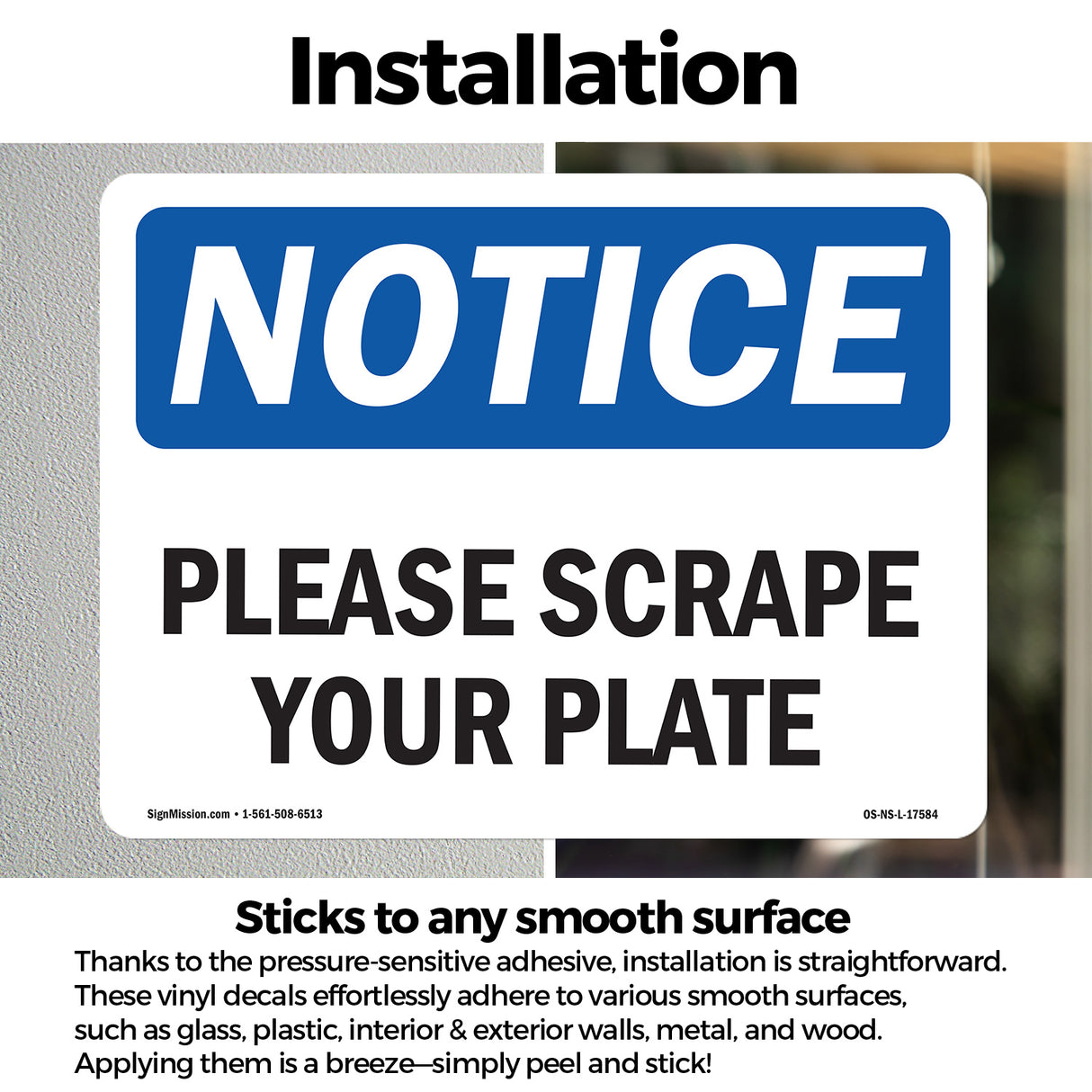 Please Scrape Your Plate