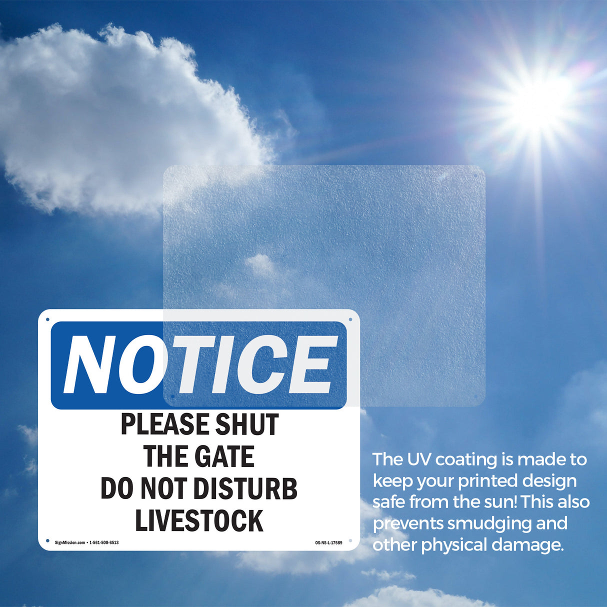 Please Shut The Gate Do Not Disturb Livestock