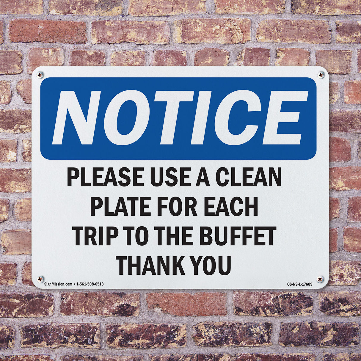 Please Use A Clean Plate For Each