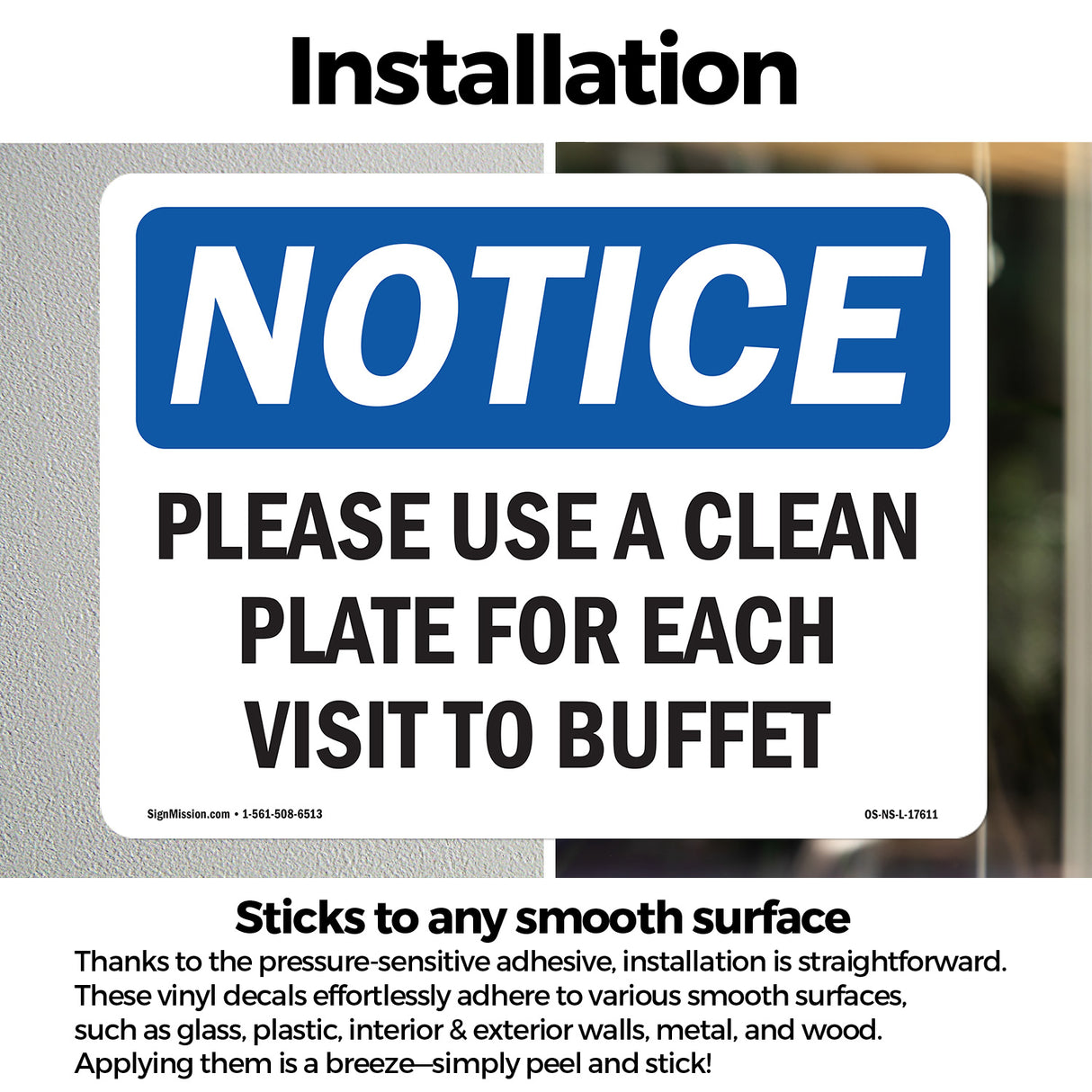 Please Use Clean Plate For Each