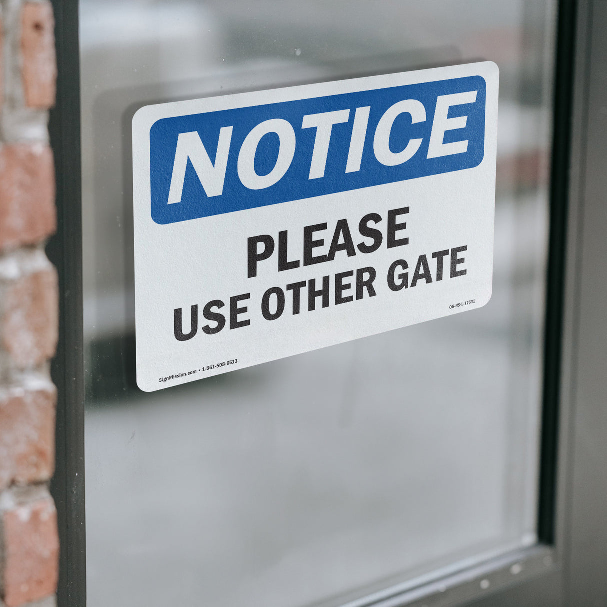 Please Use Other Gate