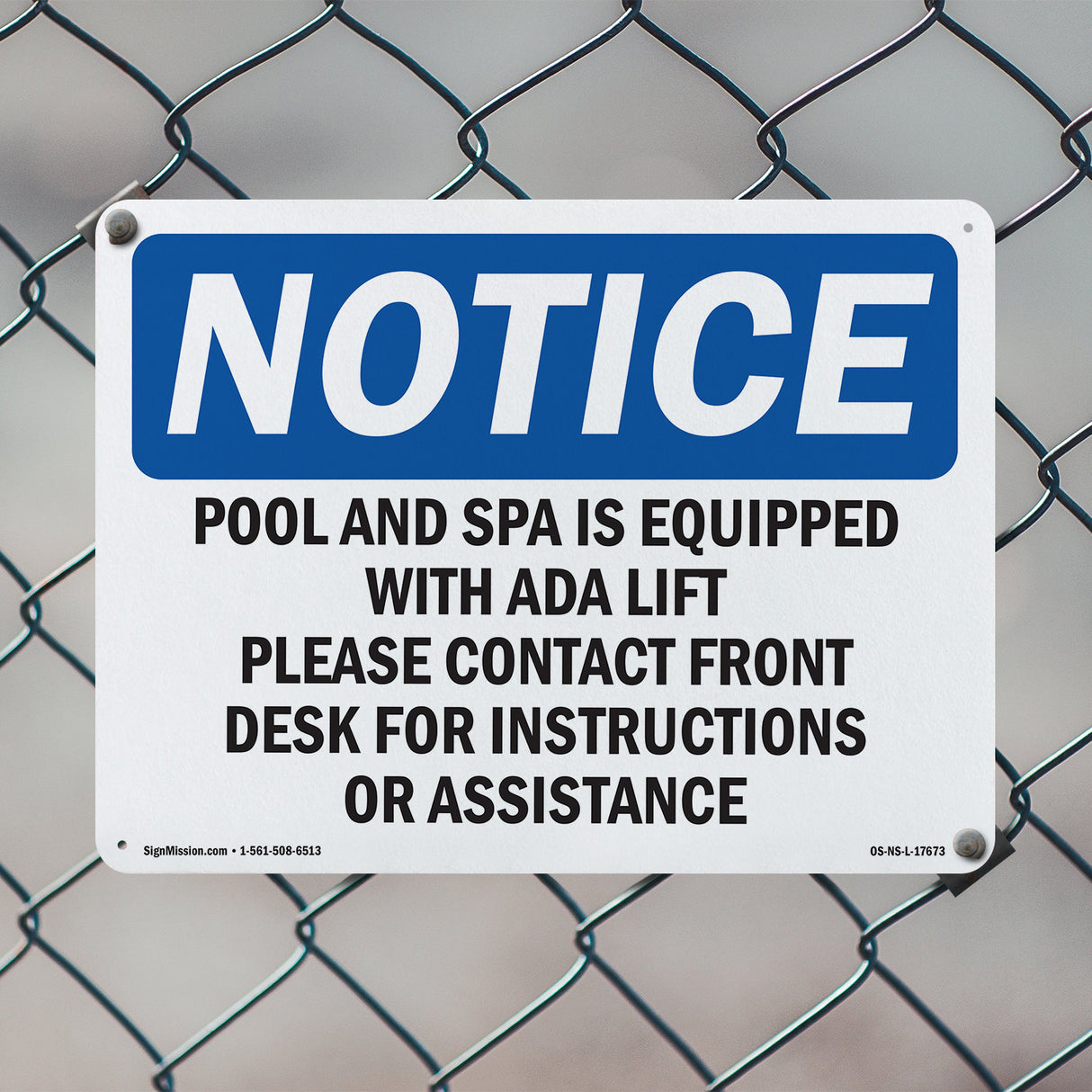 Pool & Spa Is Equipped With ADA Lift Please