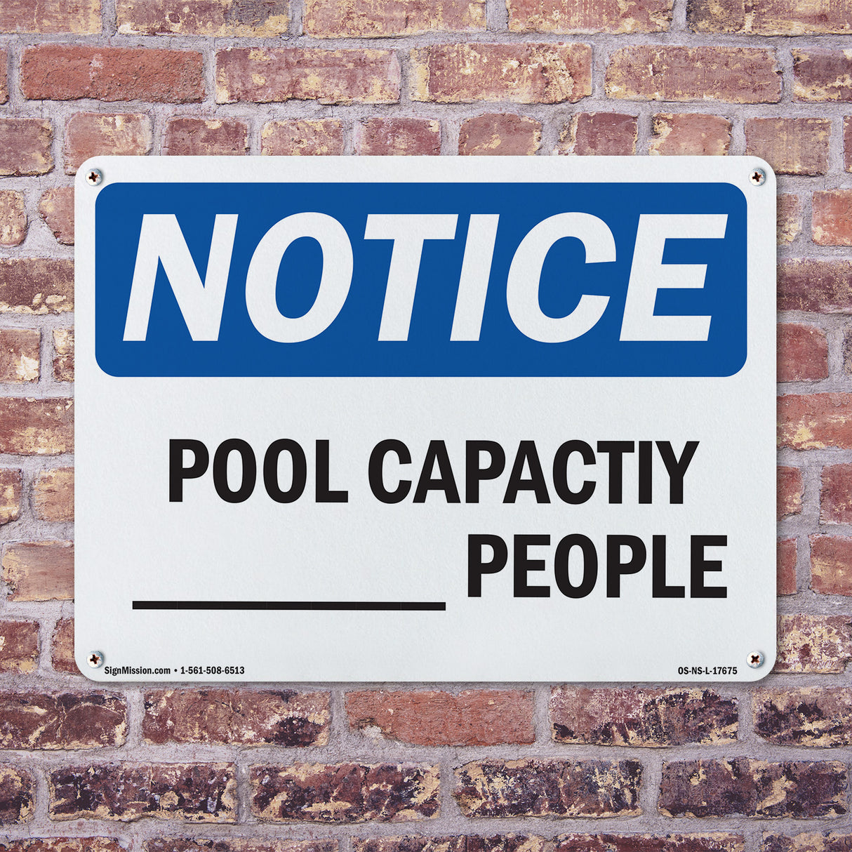 Pool Capacity ____ People