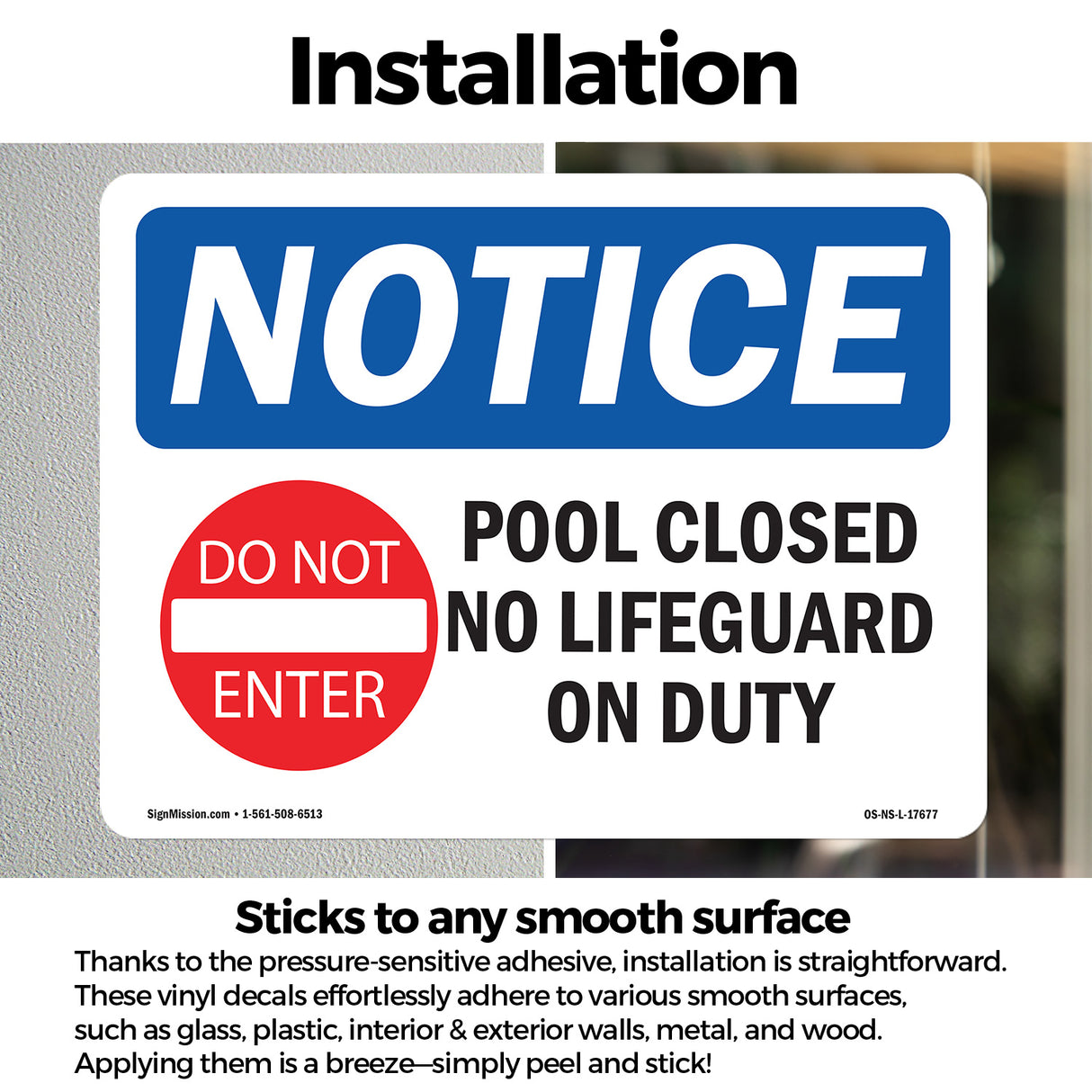 Pool Closed No Lifeguard On Duty