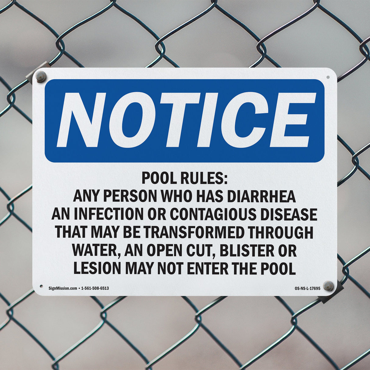 Pool Rules Any Person Who Has