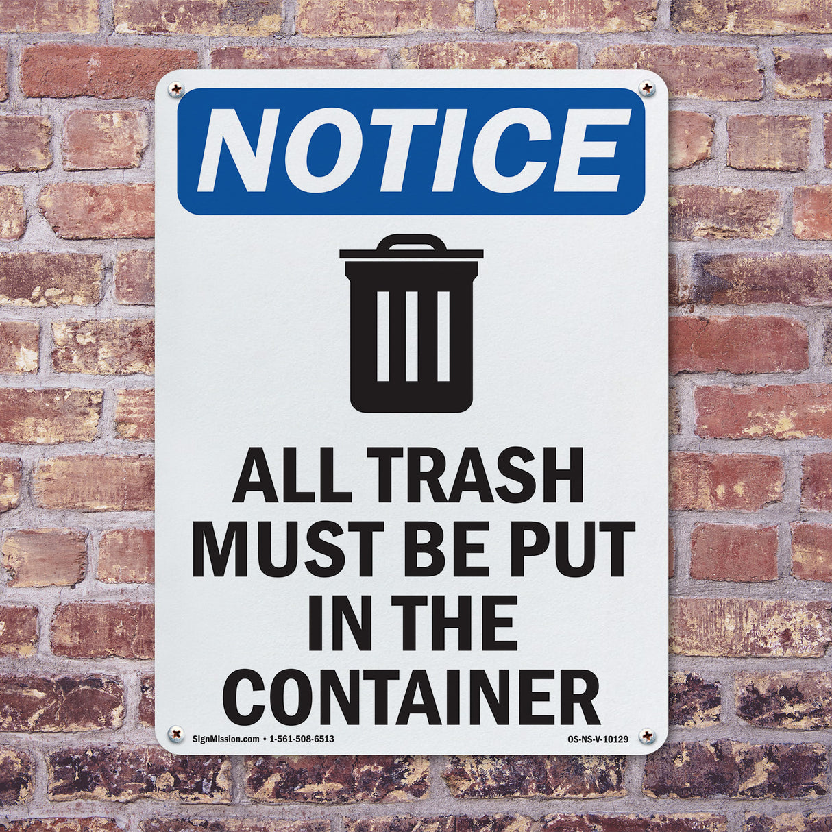 All Trash Must Be