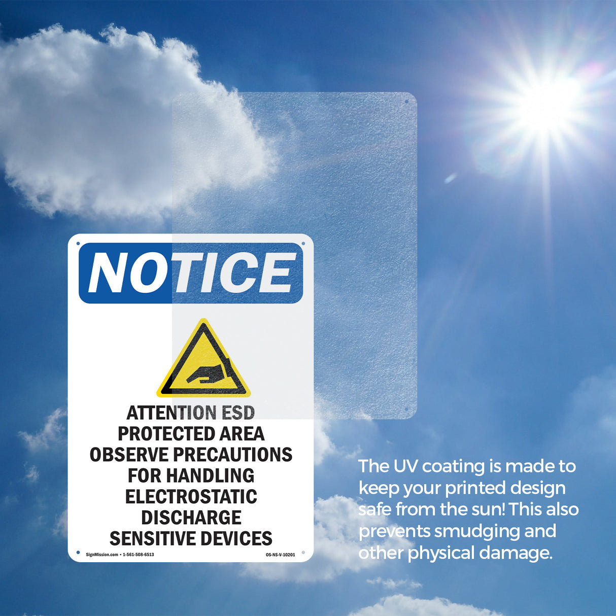 Attention ESD Protected Area