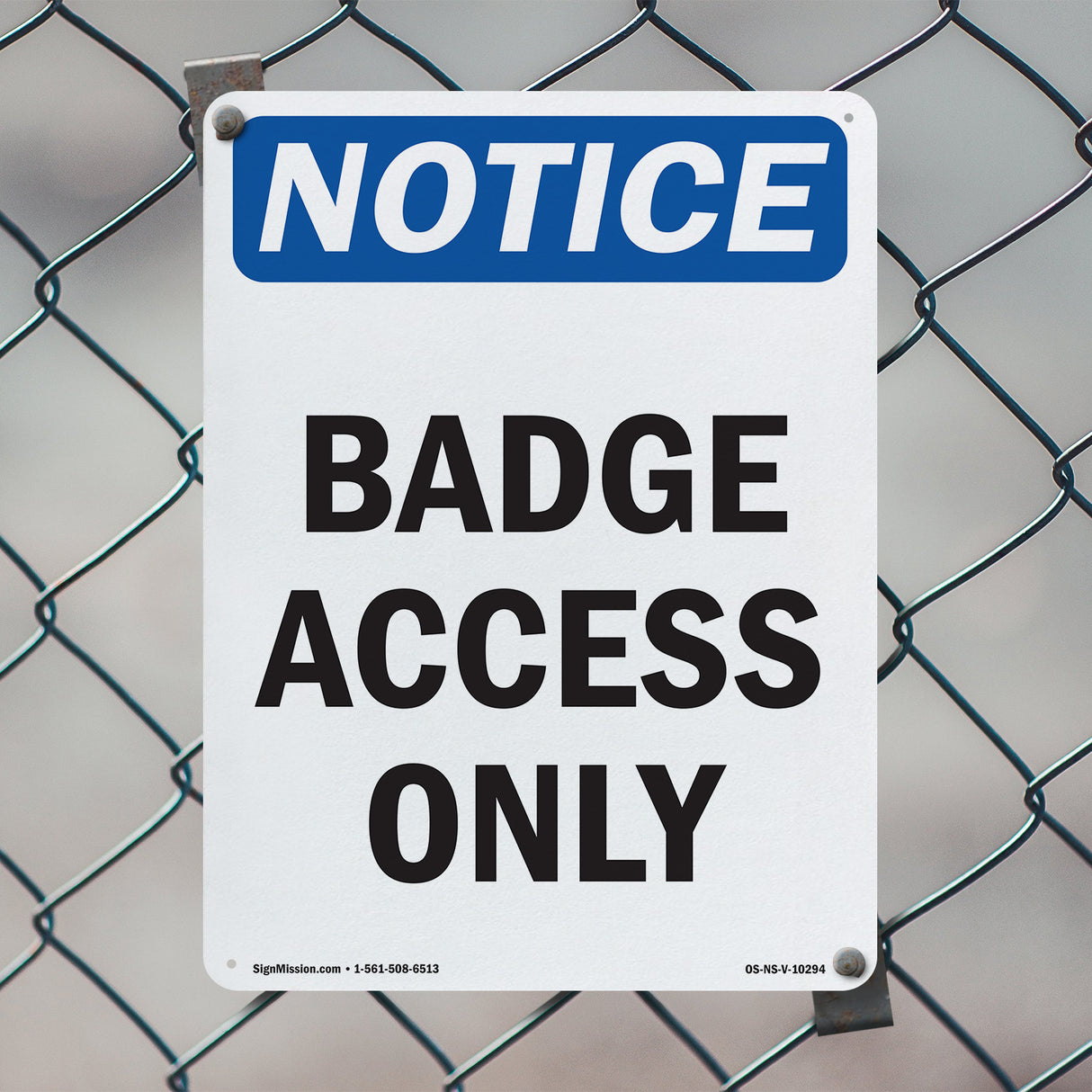 Badge Access Only