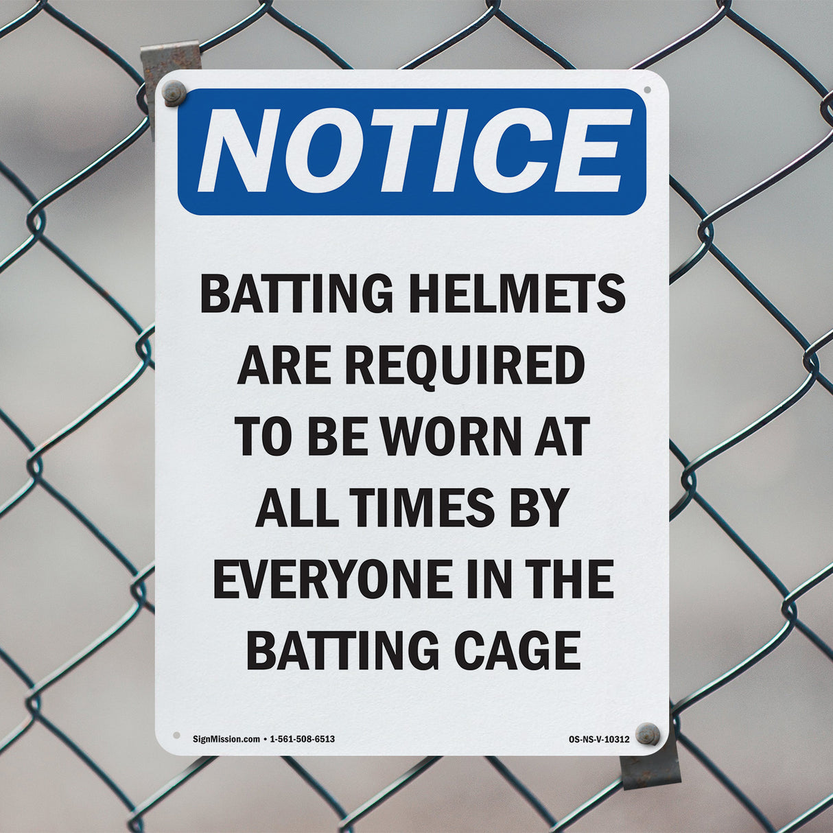 Batting Helmets Are Required To Be Worn