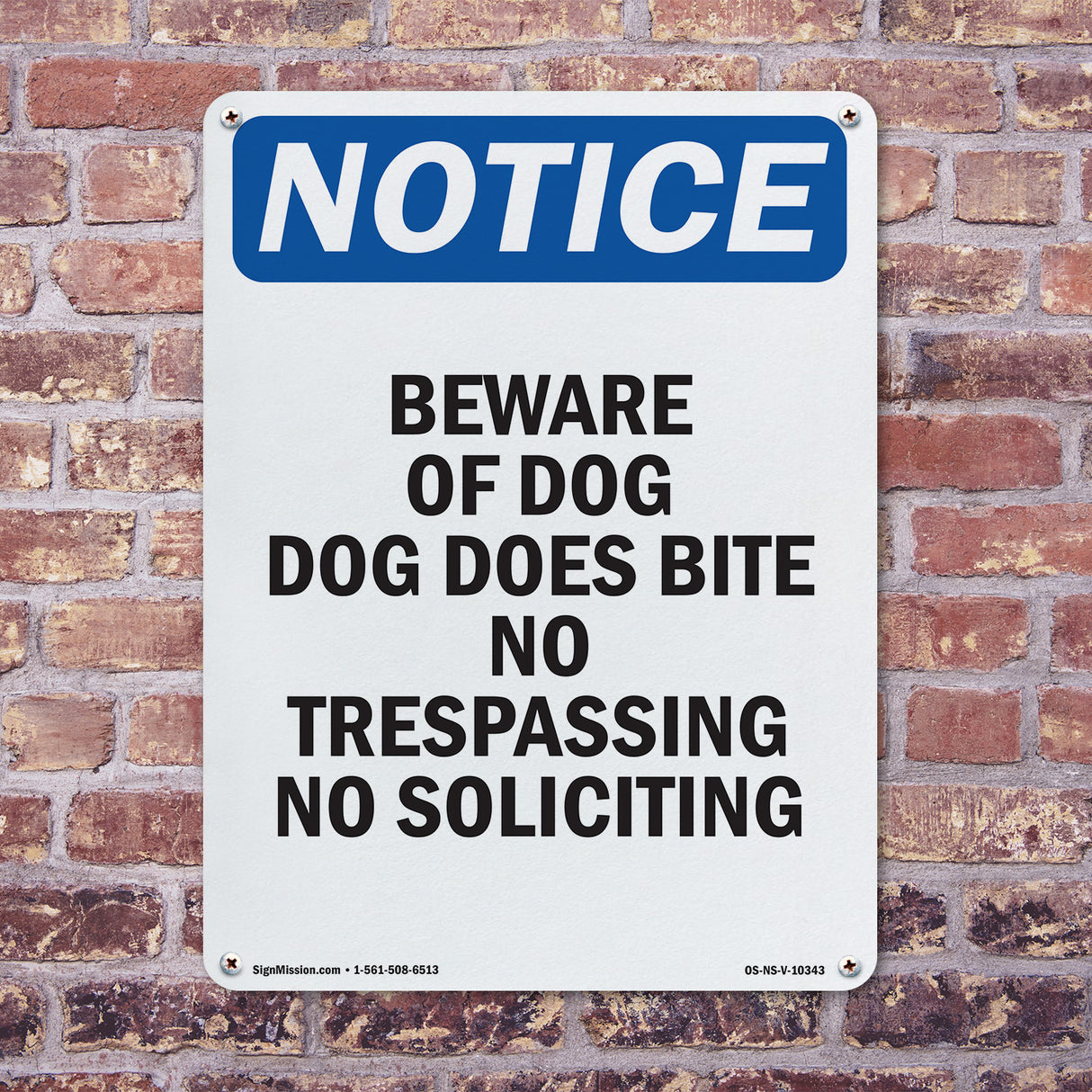 Beware Of Dog Dog Does Bite No