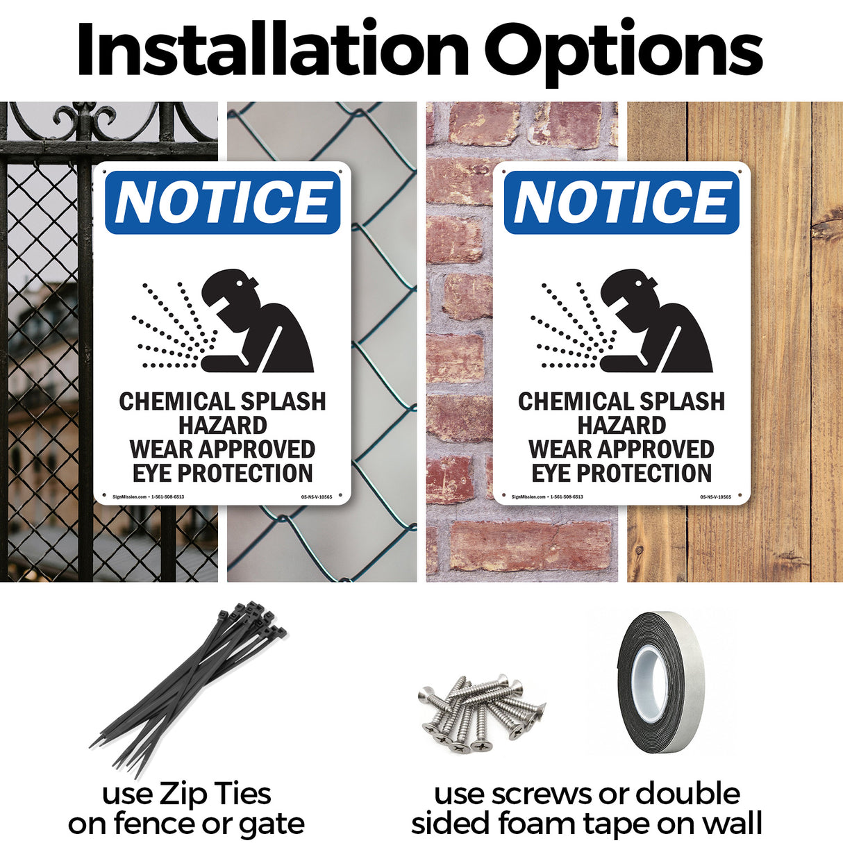 Chemical Splash Hazard