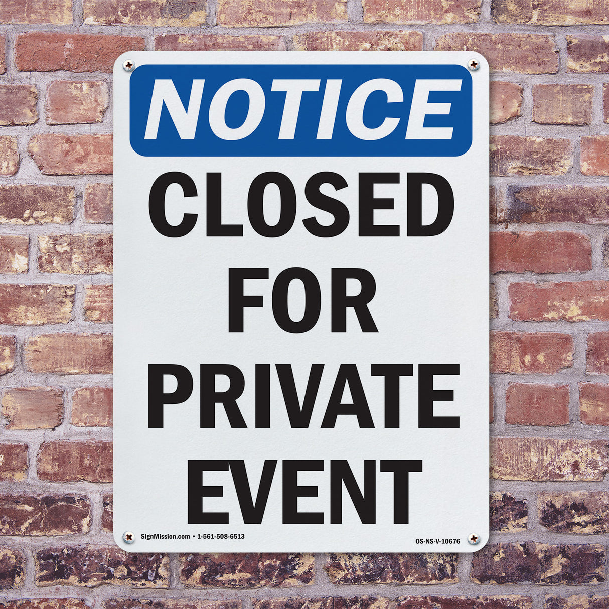Closed For Private Event