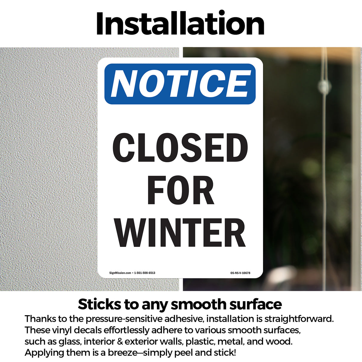 Closed For Winter