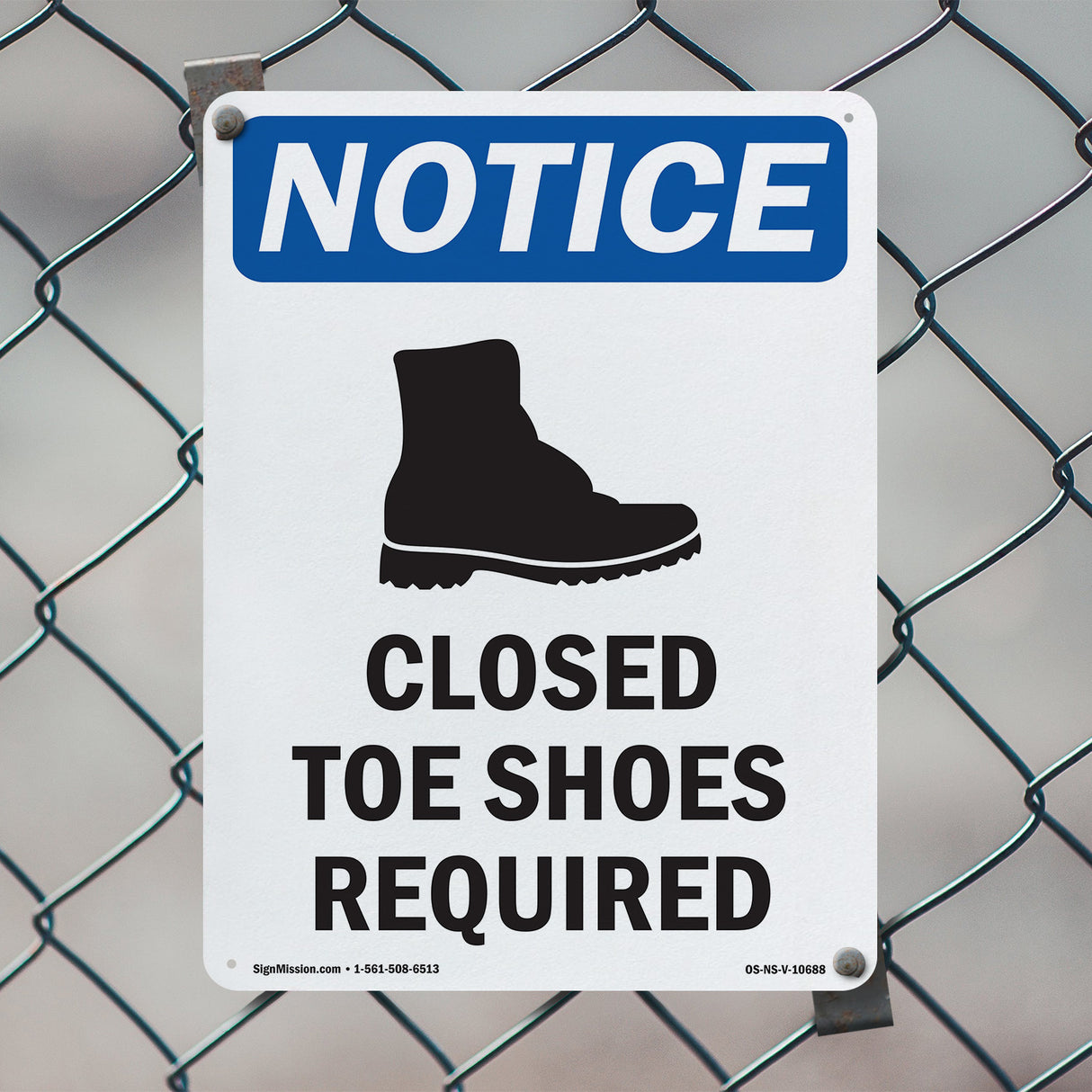Closed Toed Shoes Required