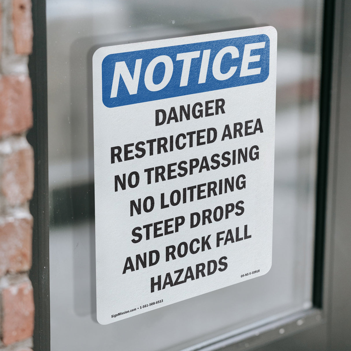 Danger Restricted Area No Trespassing No