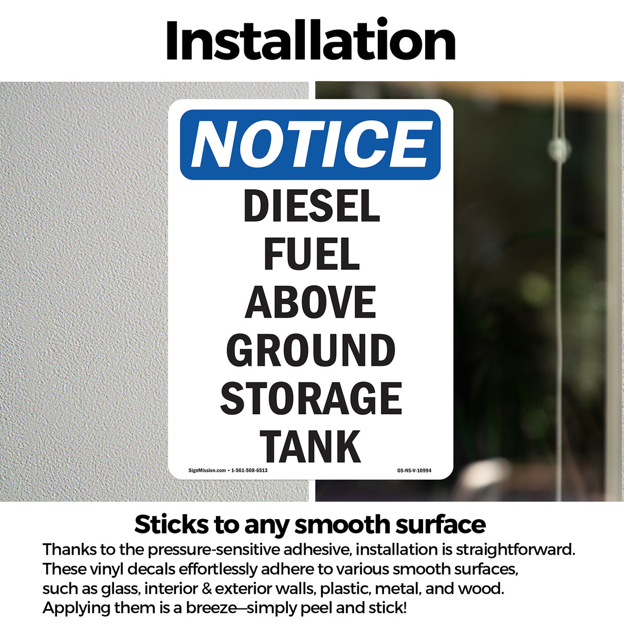 Diesel Fuel Above Ground Storage Tank